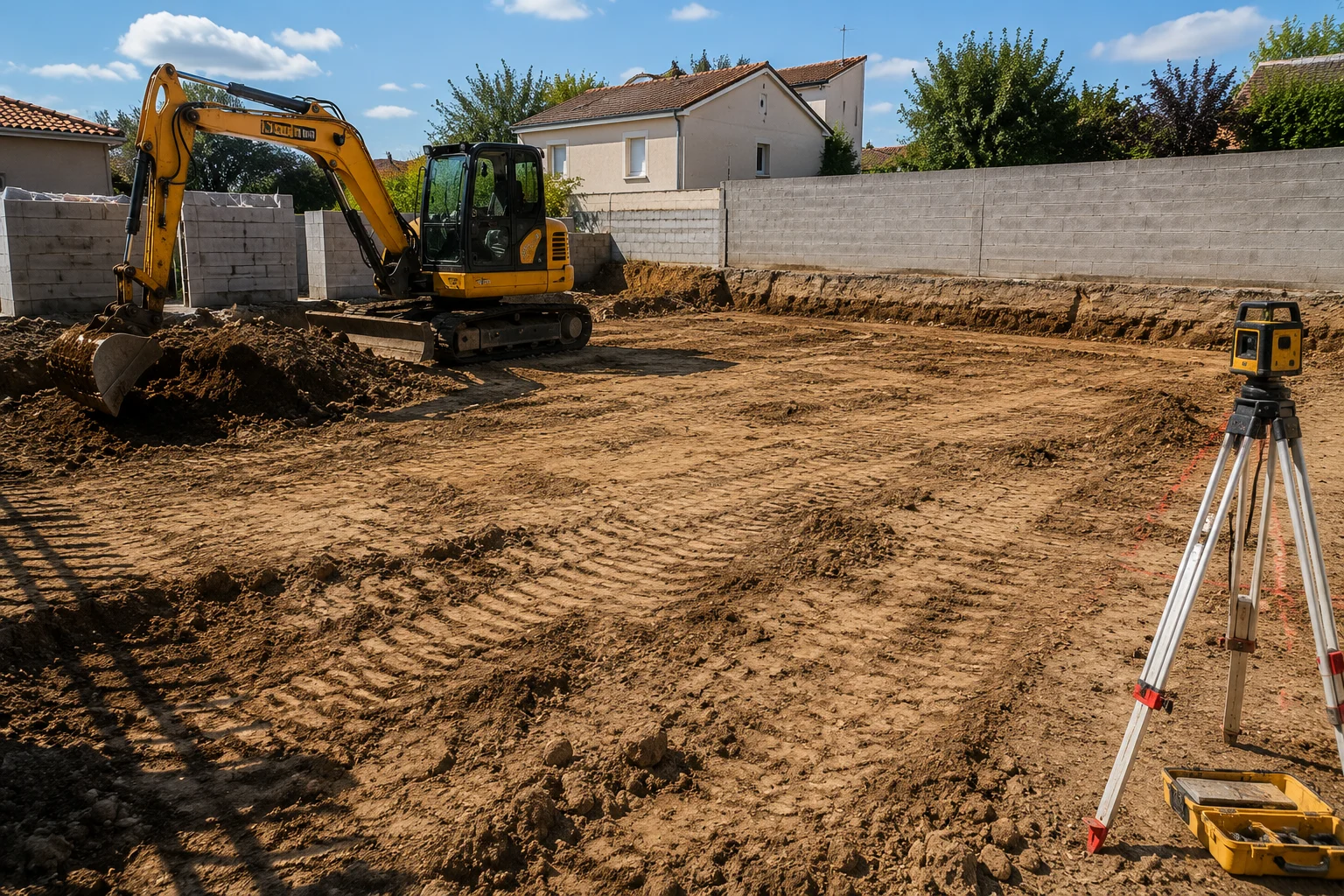 Travaux de terrassement Société Berth