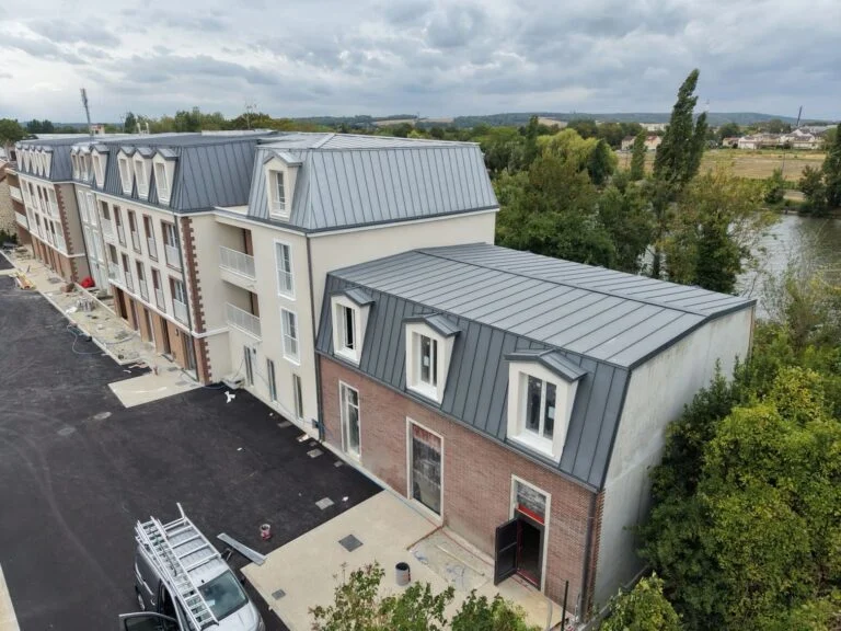 Couverture & zinguerie en PLX – Bâtiments neufs