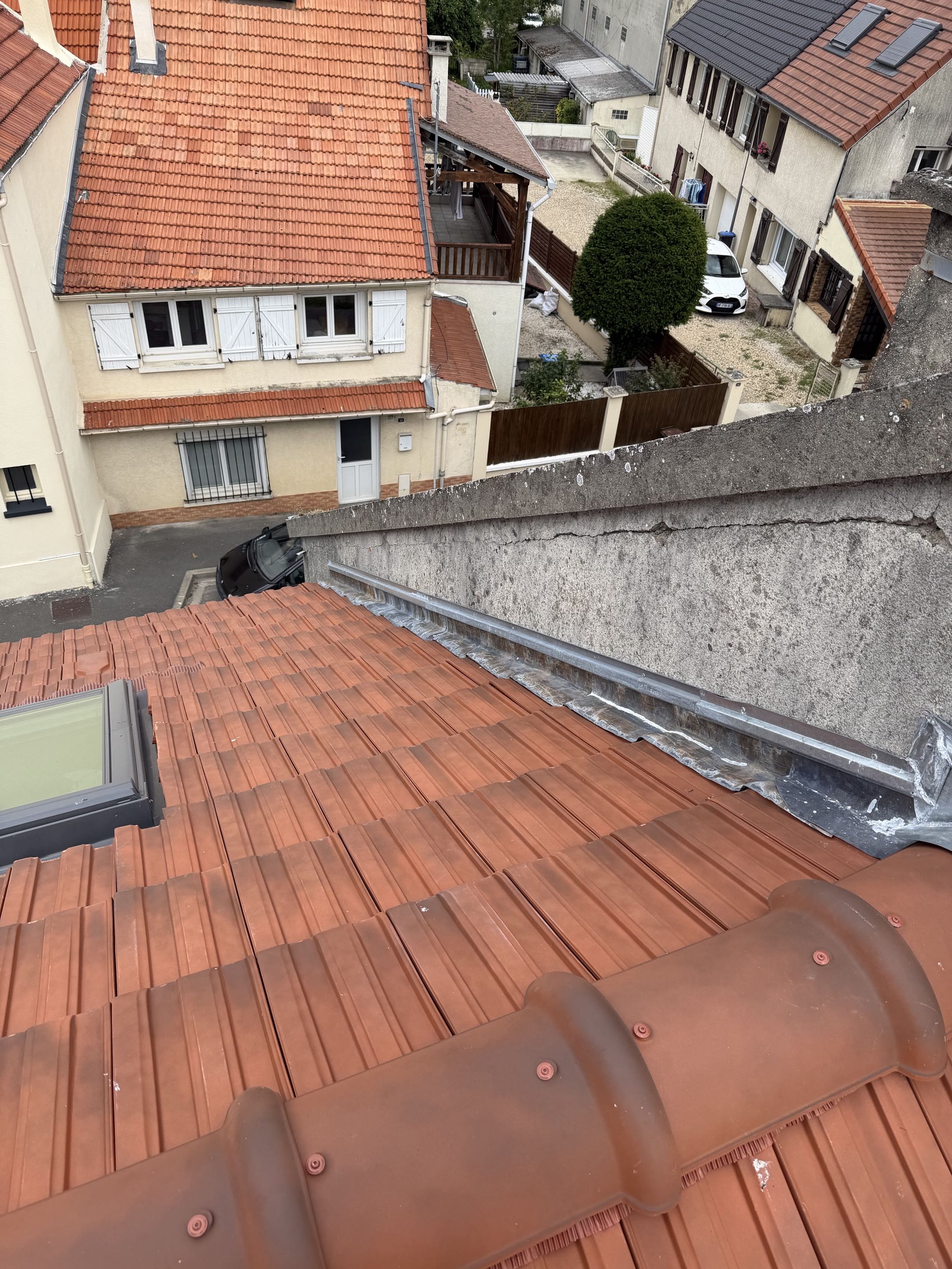 Rénovation complète d’une toiture en tuiles