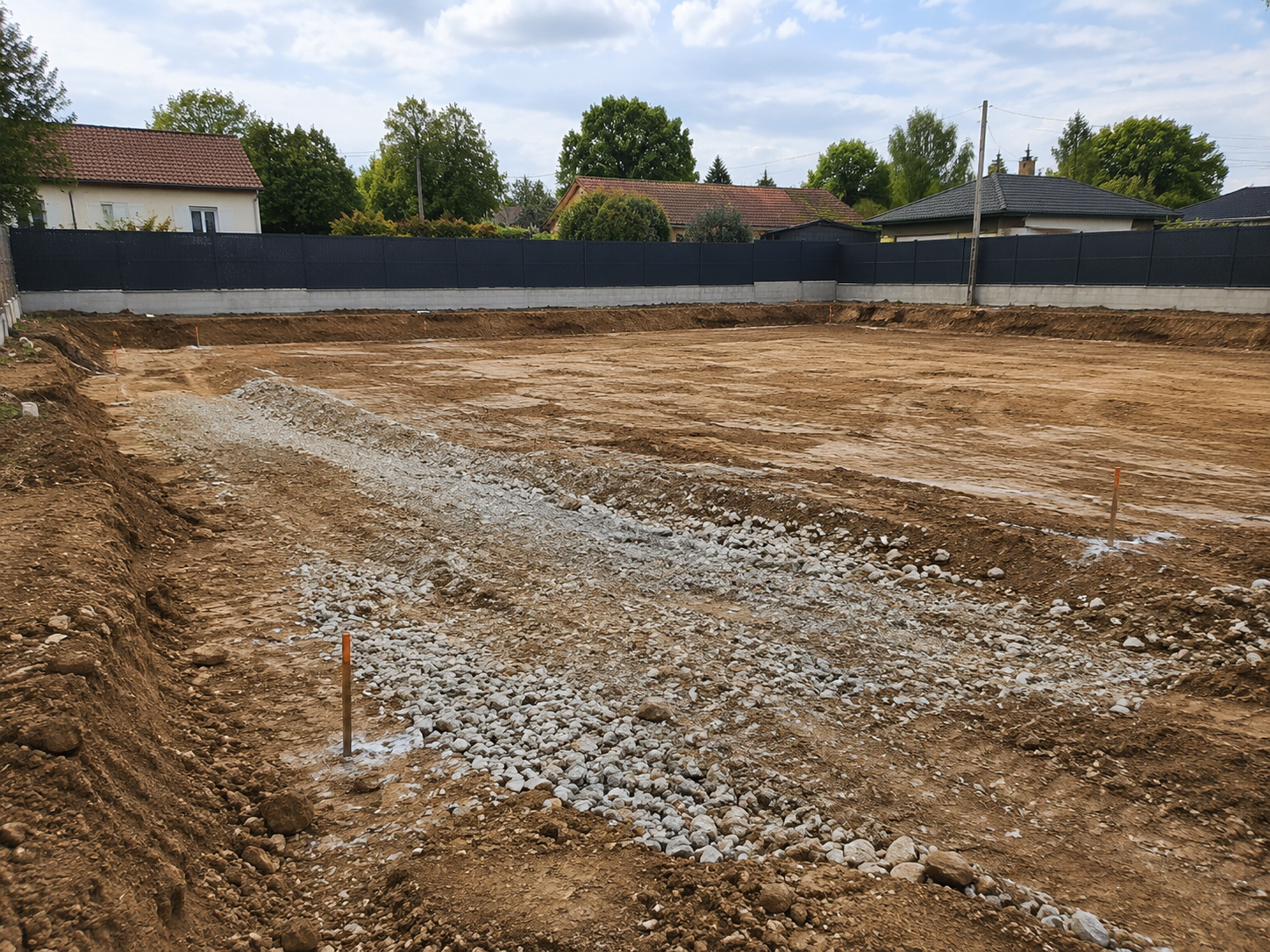 Préparation de terrain