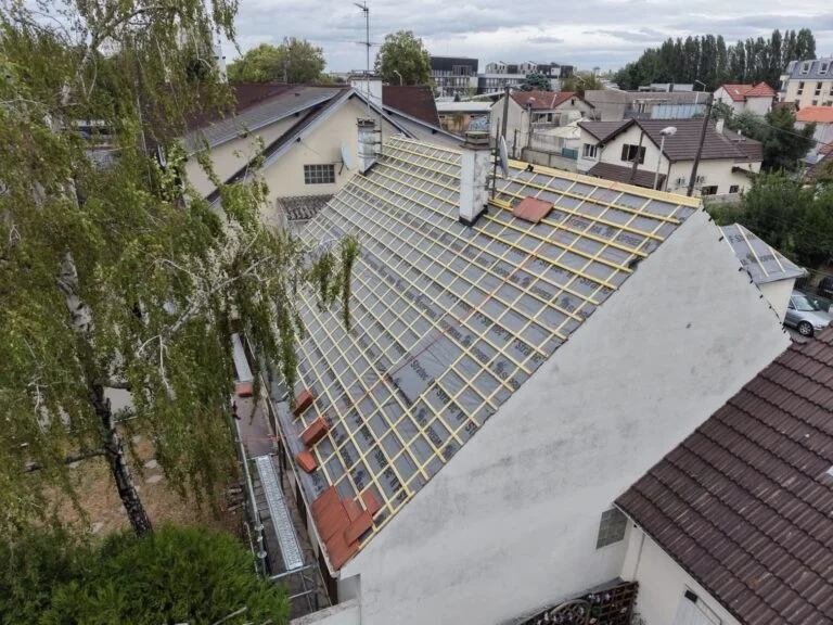 Rénovation complète de toiture à Aulnay-sous-Bois (93)